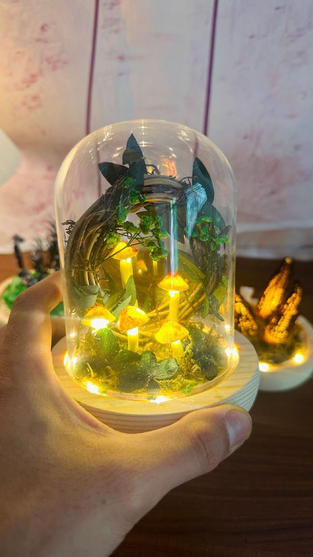 Mushroom Creative Small Night Lamp DIY